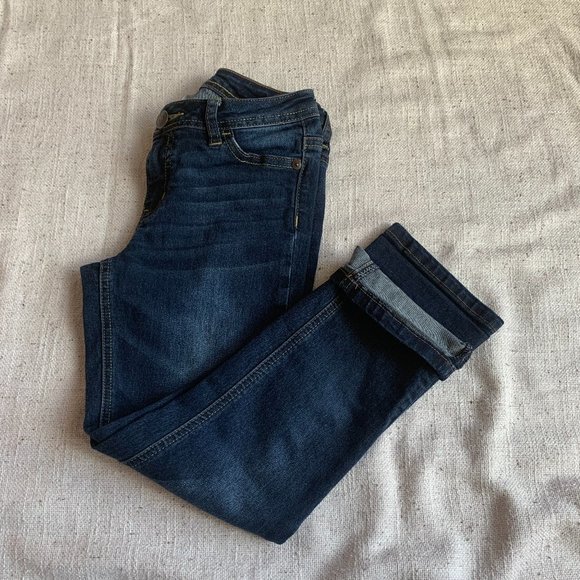 Justice size 12 girls capri jeans - Picture 1 of 4